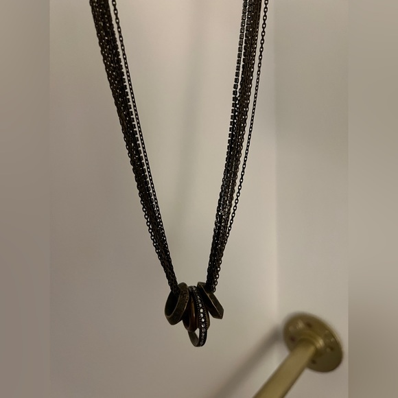 Giles & Brother 10 Strand African Ring Necklace - Picture 7 of 9